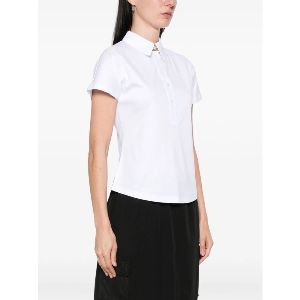 Herno Wit T-shirt en Polo White Dames