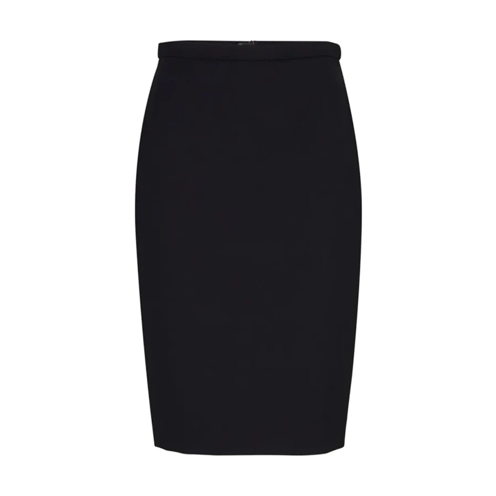 Windsor - Falda Lápiz Clásica Con Abertura Trasera - Skirts - Mujer - Azul - S