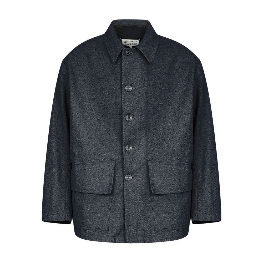 Maison Margiela Stijlvolle Jassen Collectie Black Heren