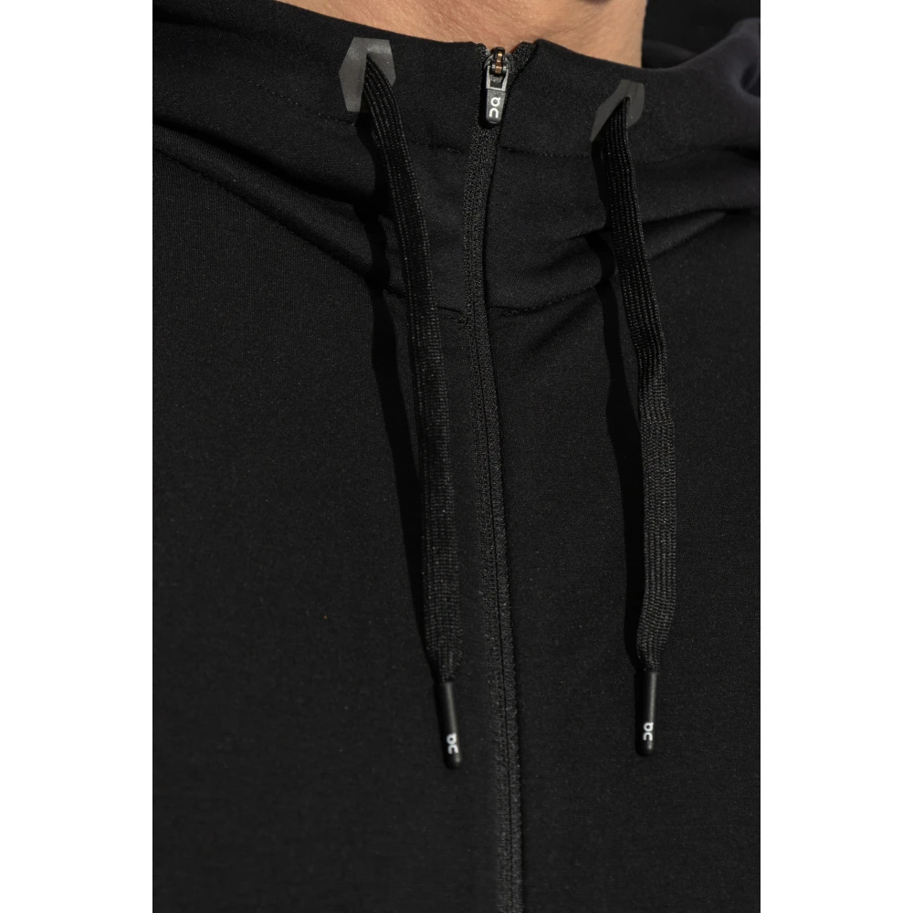 ON Running Hoodie Black Heren