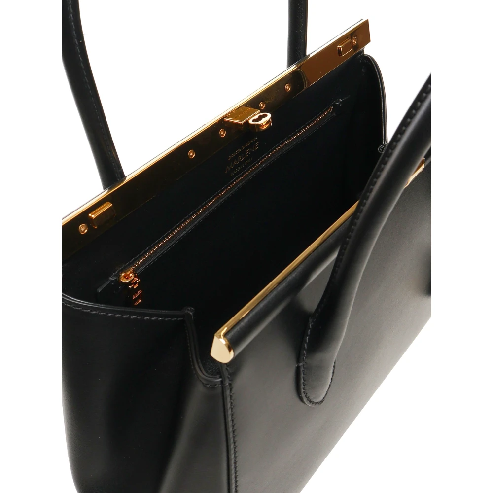 Dolce & Gabbana Zwarte Marlene Leren Tas Black Dames
