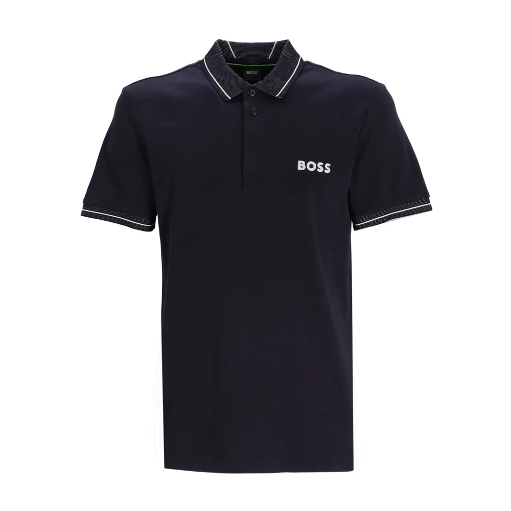 Hugo Boss Klassieke Polo Shirt voor Mannen Blue Heren