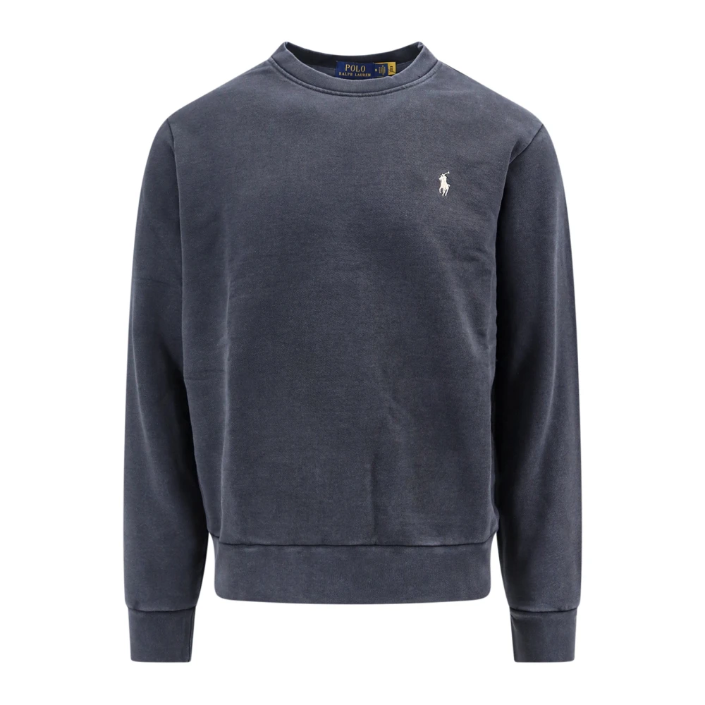 Polo Ralph Lauren Katoenen Sweatshirt met Logo Borduursel Gray Heren