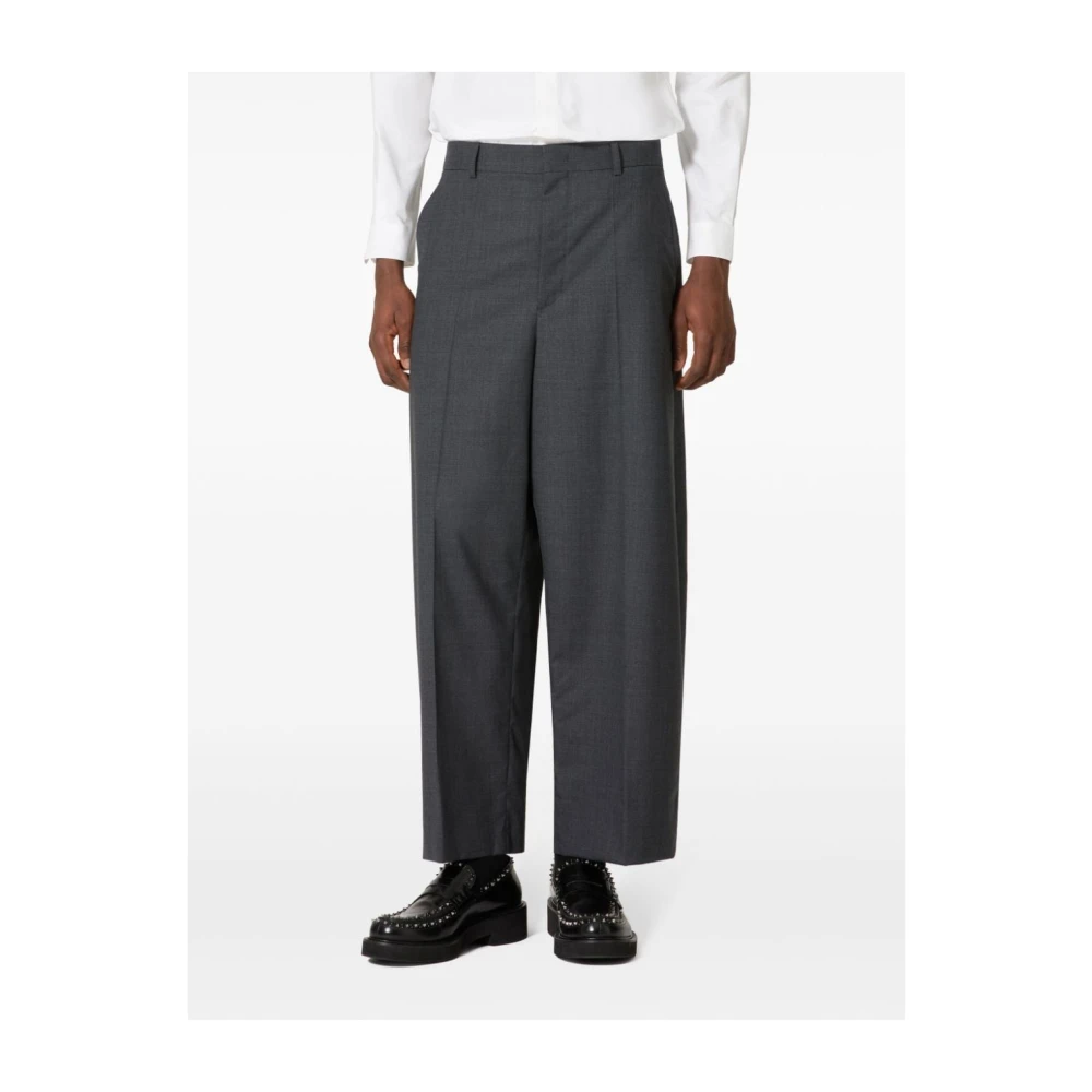 Valentino Garavani Grijze Stijlvolle Broek Gray Heren