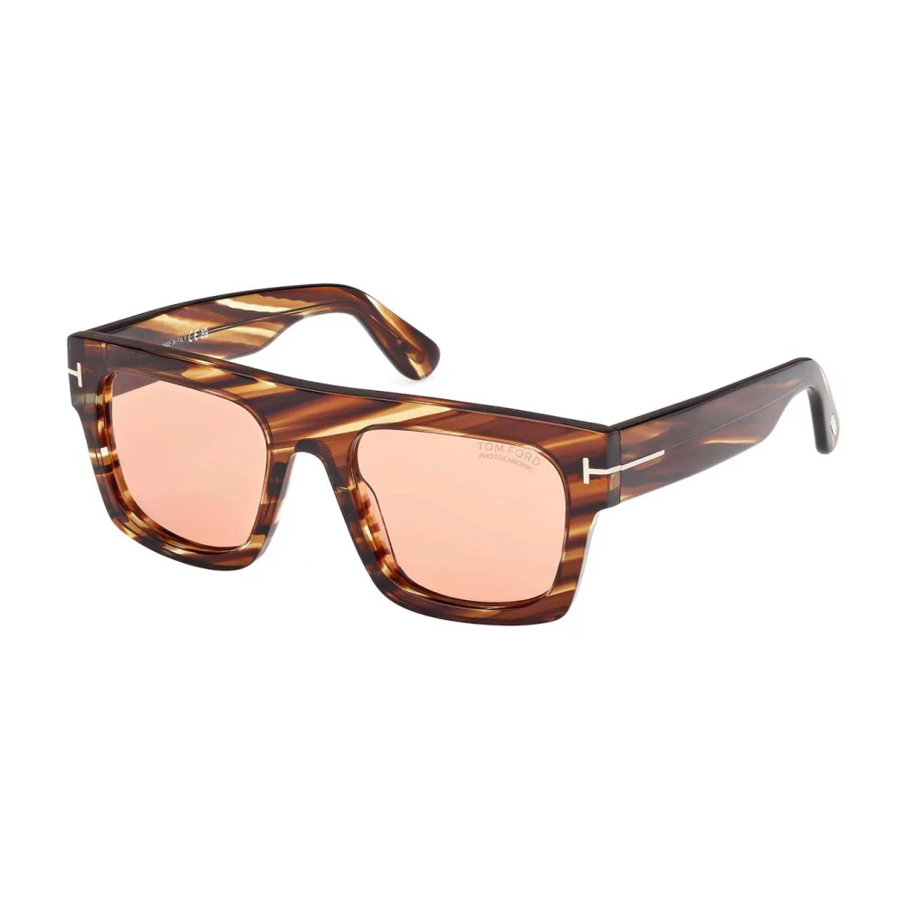 Tom Ford Women's Brown Sunglasses, 53 Mm, Fausto Sunglasses