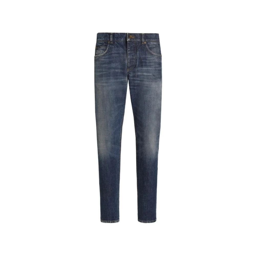 Dolce & Gabbana Homme Bleu - Jean Slim - Jeans - Taille: 2XL