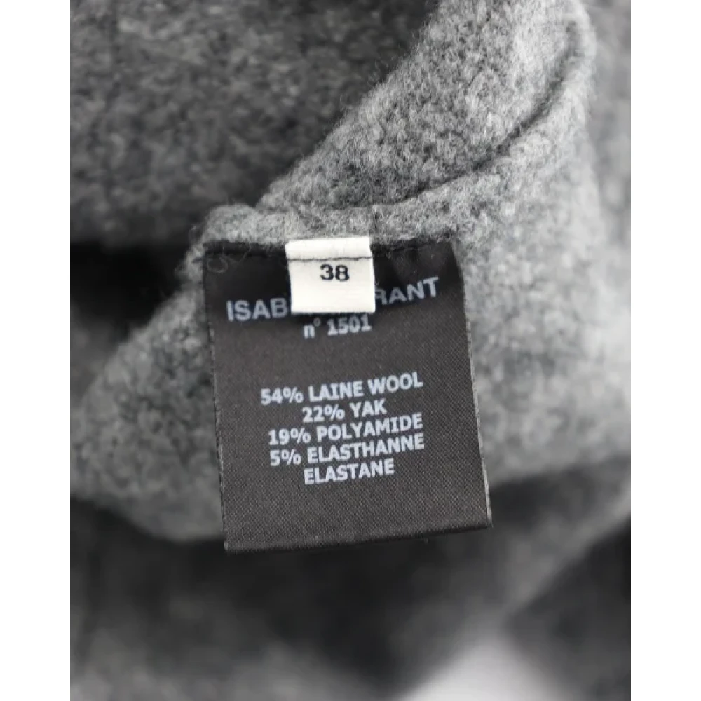 Isabel Marant Pre-owned Wool tops Gray Dames