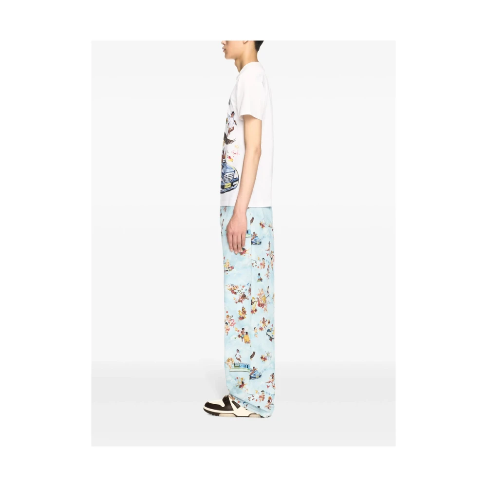 Off White Witte Crew Neck T-shirt White Heren
