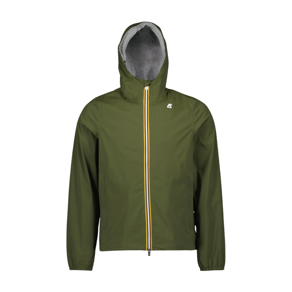 K-way Stretch Jack Windbreaker voor Mannen Green Heren