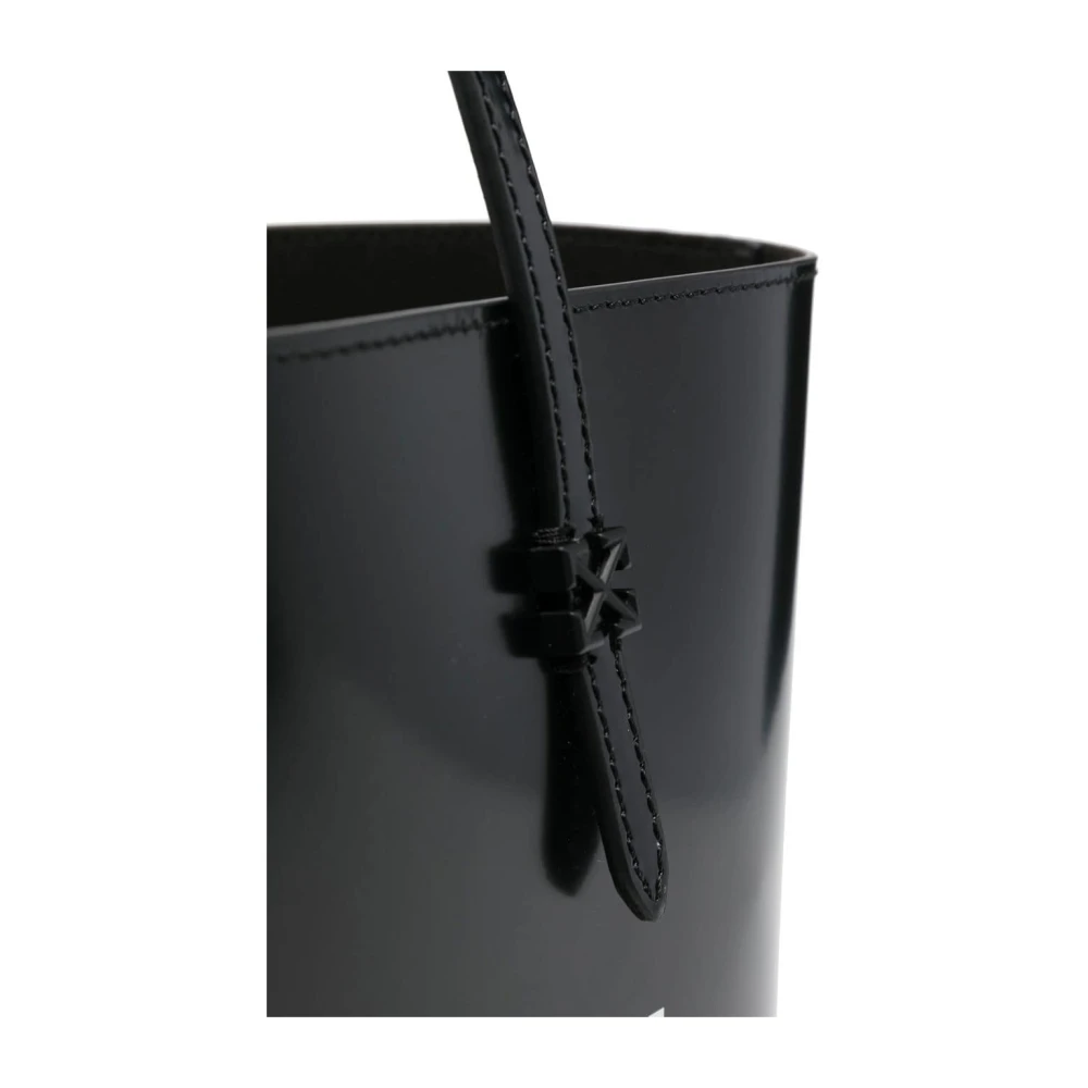 Off White Tote Bags Black Dames