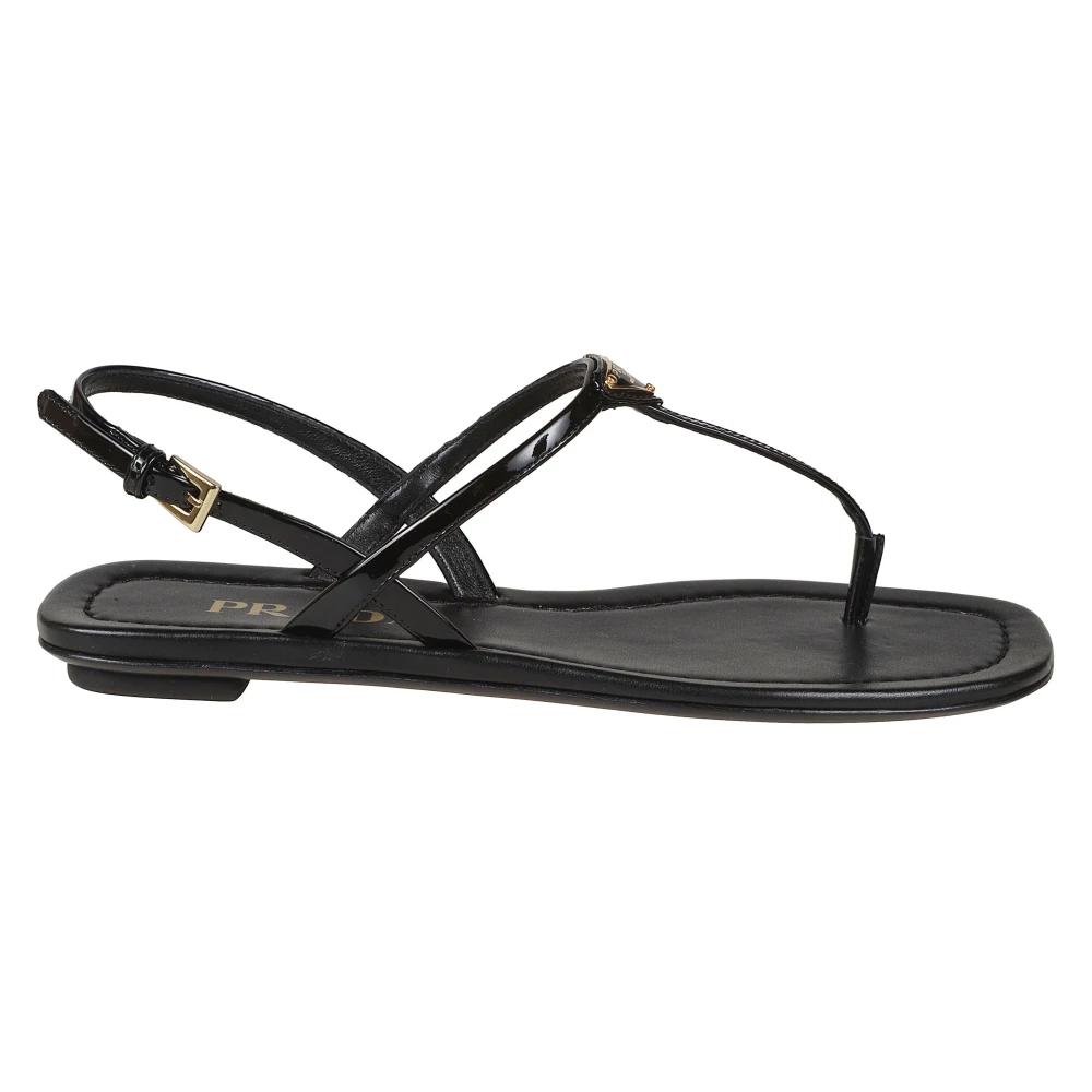 Prada Logo Sandals - Image 2