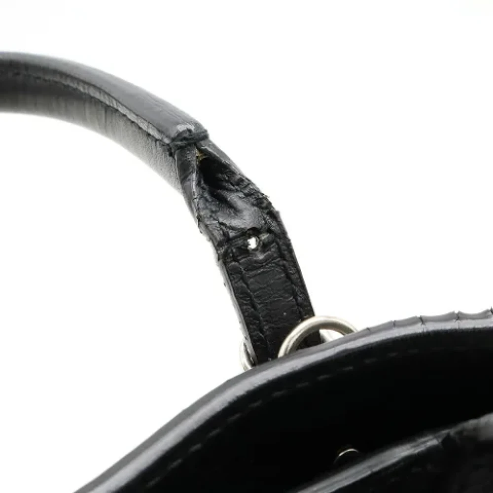 Balenciaga Vintage Pre-owned Leather handbags Black Dames