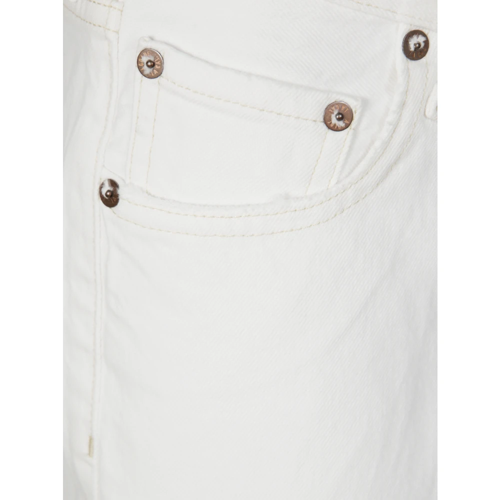 Agolde Baggy Jeans White Dames