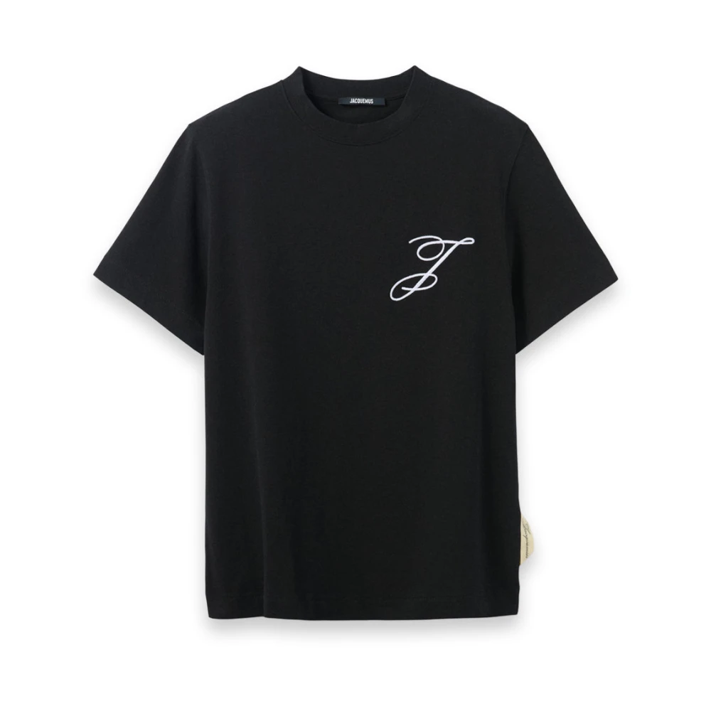Jacquemus Uomo Nero - T-Shirt The Logo - Tops - M
