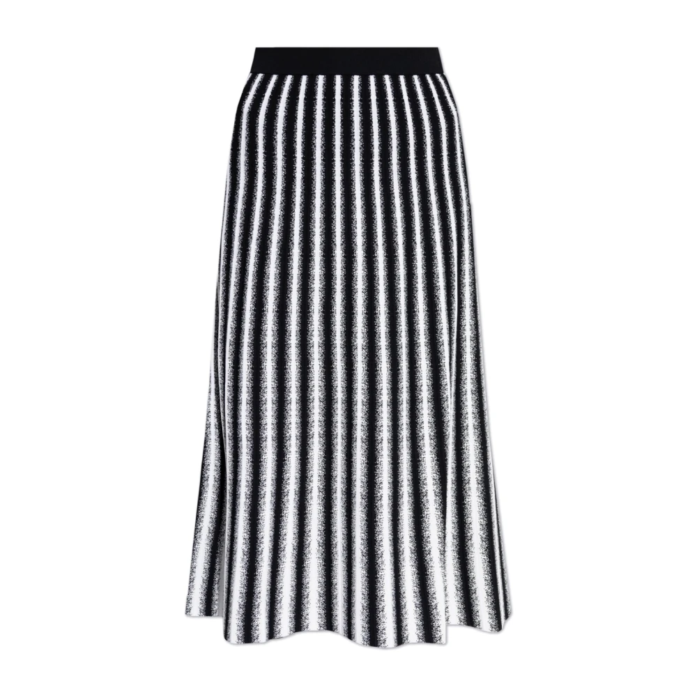 Diane Von Furstenberg Rok met gestreept patroon Black Dames