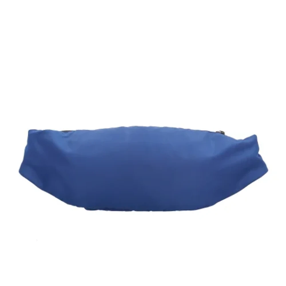 Prada Vintage Pre-owned Nylon prada-bags Blue Dames