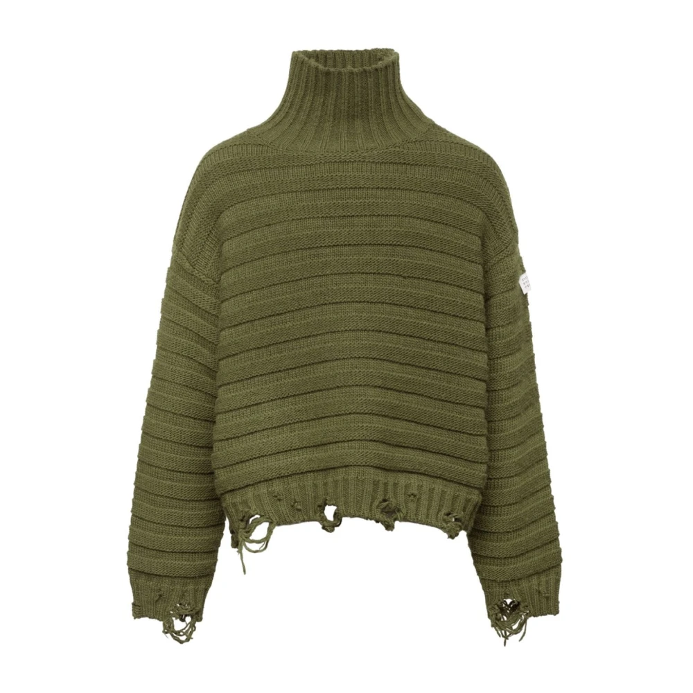 MM6 Maison Margiela Stijlvolle Sweaters Collectie Green Heren