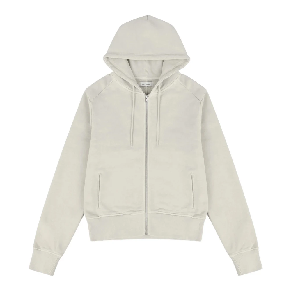Entire Studios Homme Blanc Sweatshirts Et Sweats À Capuche, Taille: L Sweat À Capuche Zippé