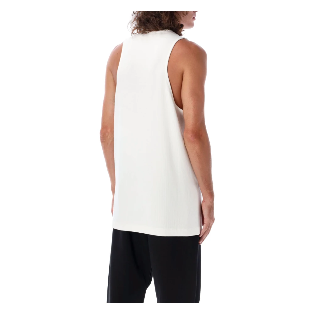 Fear Of God Witte Geribbelde Tanktop Aw24 White Heren