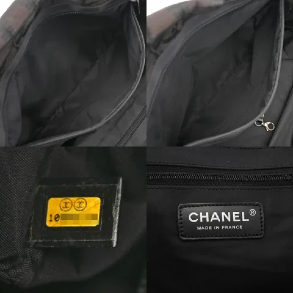 Chanel Vintage Pre-owned Fabric chanel-bags Brown Dames