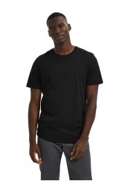 Black Selected Slhaxel Ss O-Neck Tee W 3 Pack Noos T-Shirts & Tops