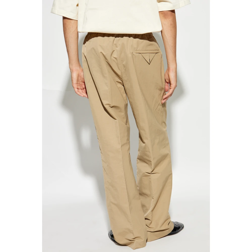Bottega Veneta Wijde broek Beige Heren