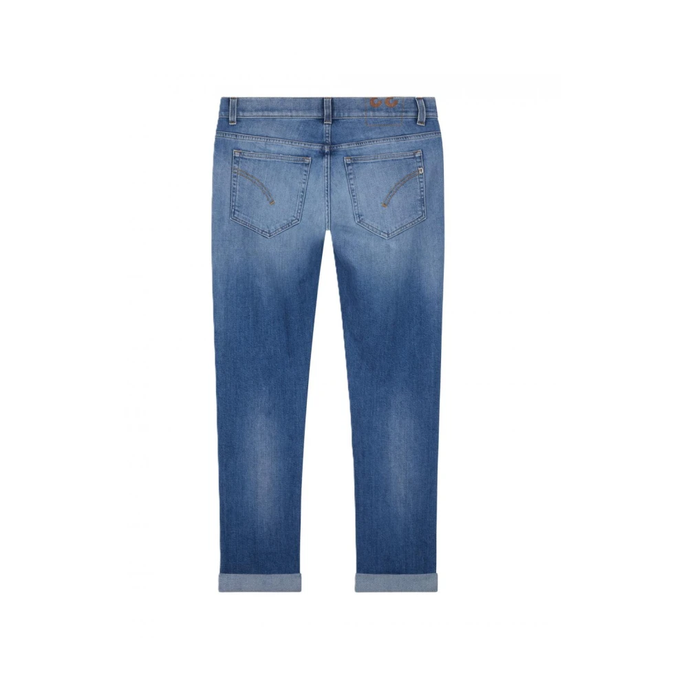 Dondup Klassieke Denim Jeans voor Heren Blue Heren