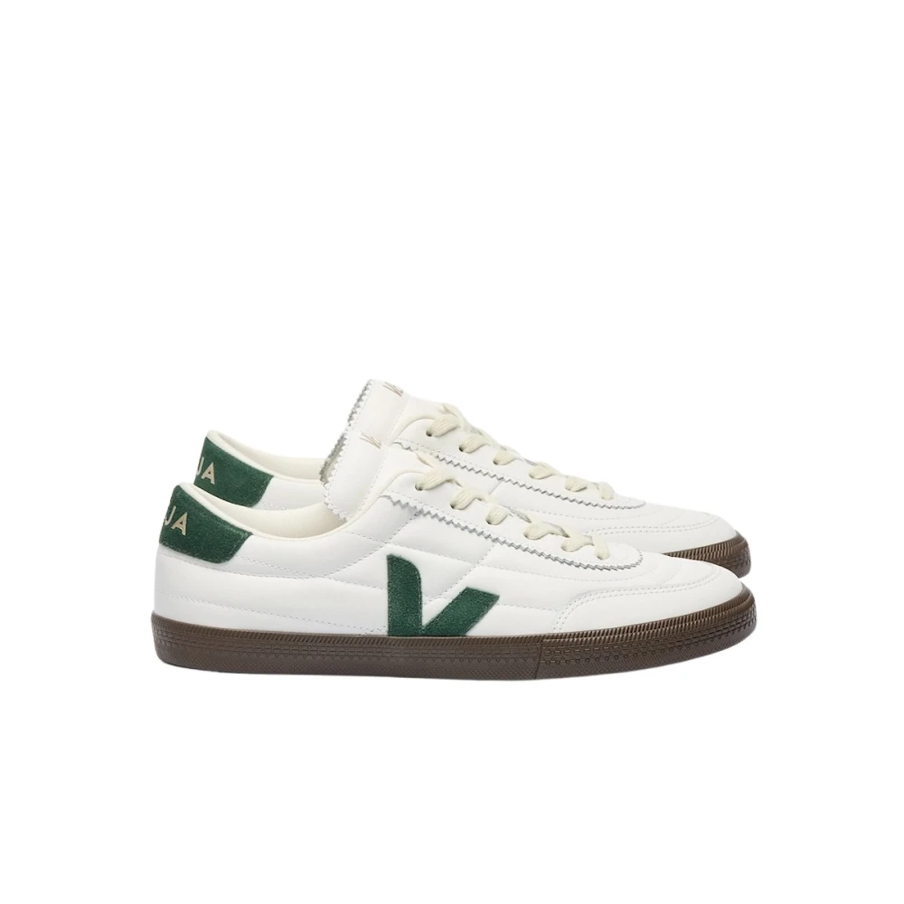 Veja Women's White Sneakers, 6 Uk, Leather Trainers With Cyprus Eagle