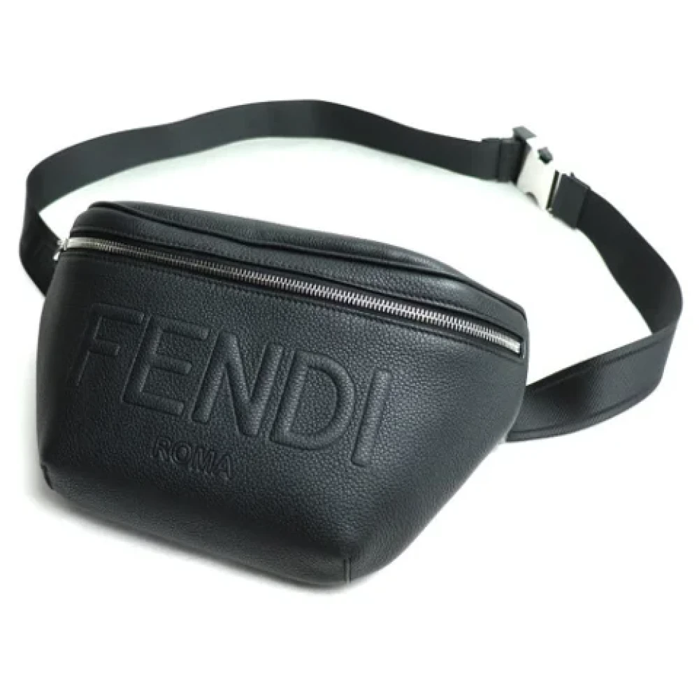 Fendi Vintage Pre-owned Fabric fendi-bags Black Dames