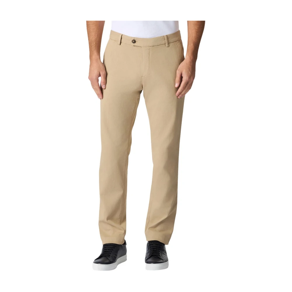 Brooks Brothers Beige Chinos, Male, W42, Slim Fit Woven Stretch Cotton Chinos