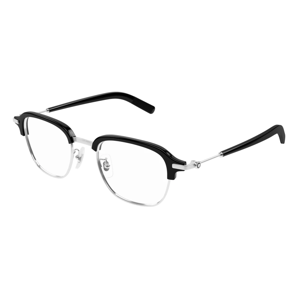 Montblanc Men's Gray Stylish Eyeglasses In Black Color - Glasses - One Size - Accessories