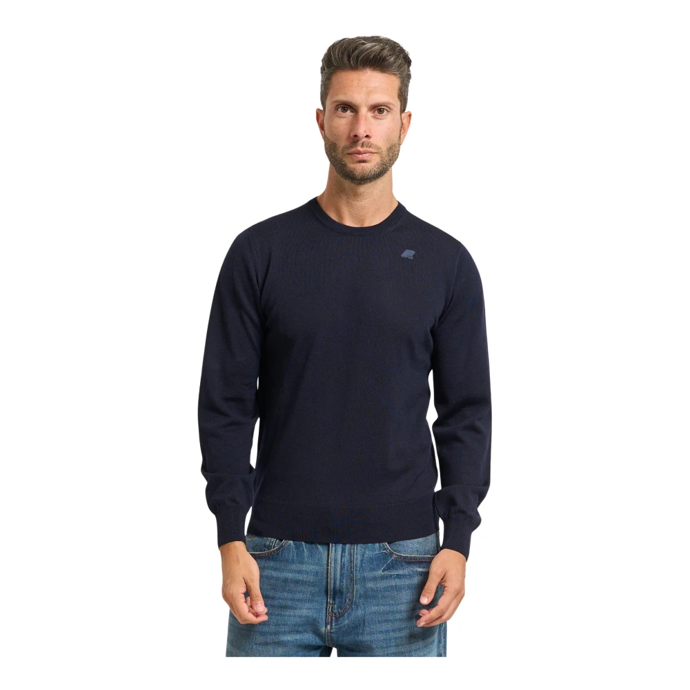 K-Way Uomo Blu Maglie, 3XL, New, - Immagine 6