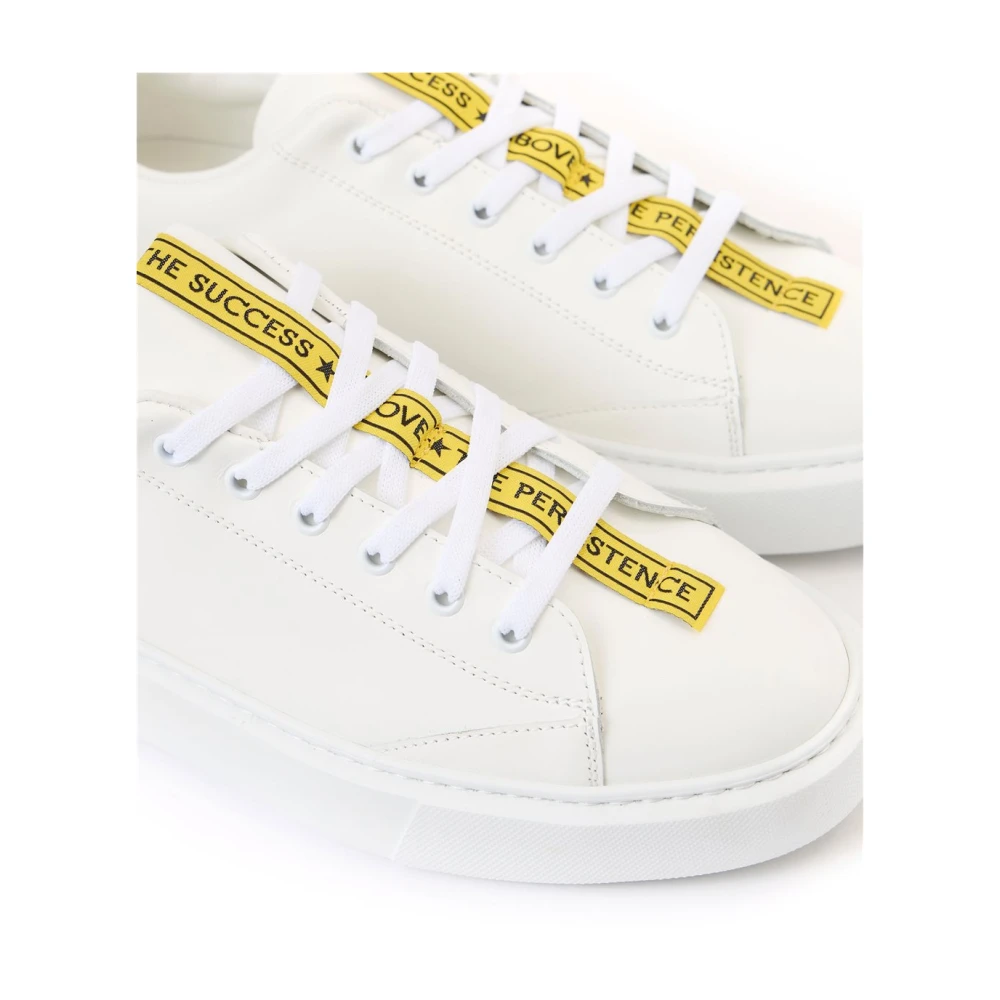 Iceberg Witte lage sneakers met XL zool White Heren