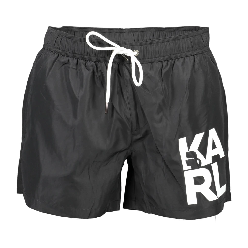 Karl Lagerfeld Men's Black Costume Parte Sotto Uomo Nero