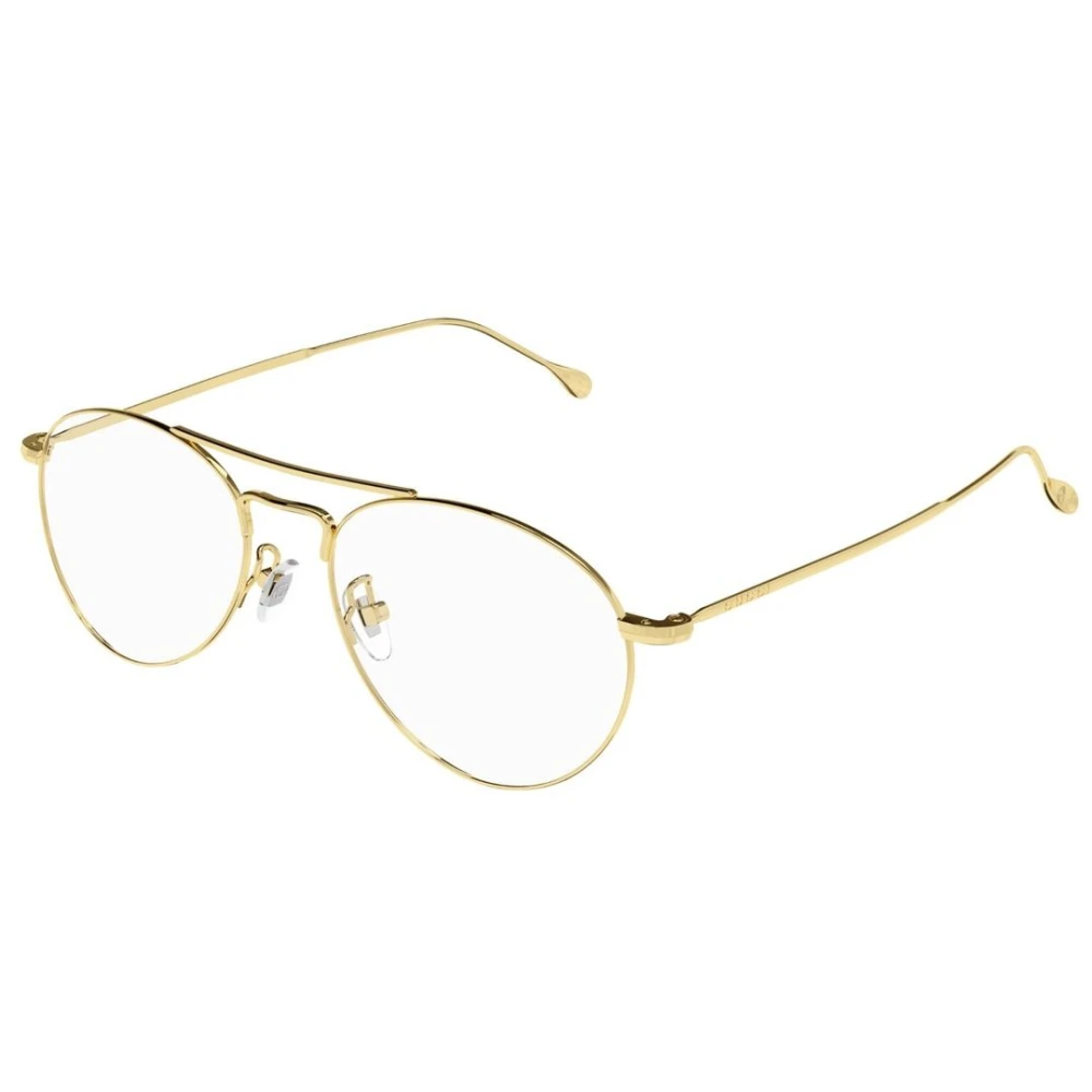 Gucci Stijlvolle Zwarte Zonnebril Yellow Unisex