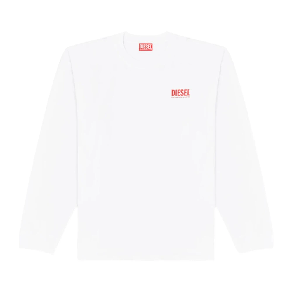 Diesel Herren Weiß Sweatshirts & Hoodies, Mgröße: