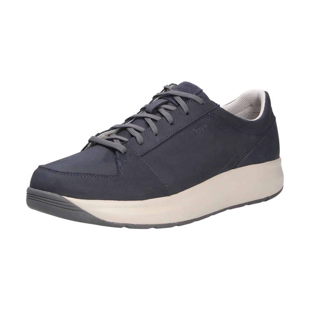 Joya Comfortabele Donkerblauwe Veterschoen Heren Schoenen