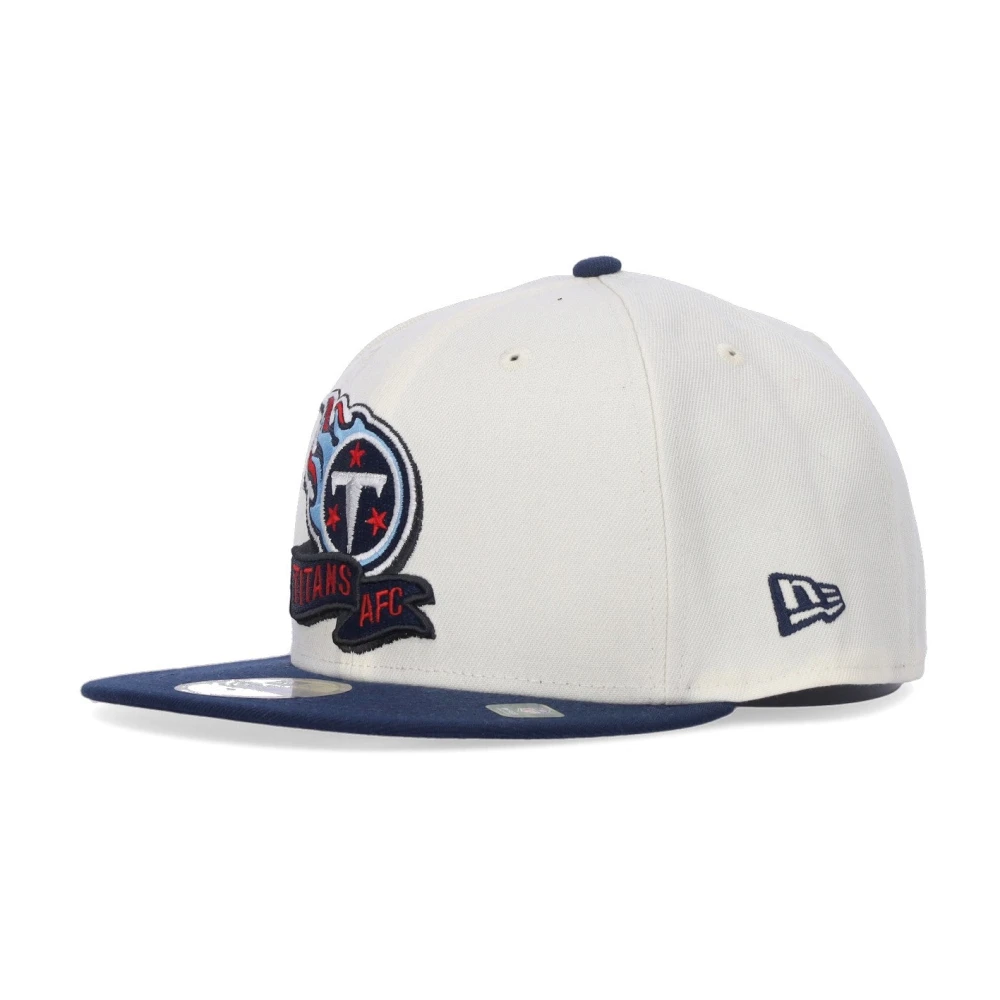 New era Tennessee Titans Platte Klep Pet White Heren