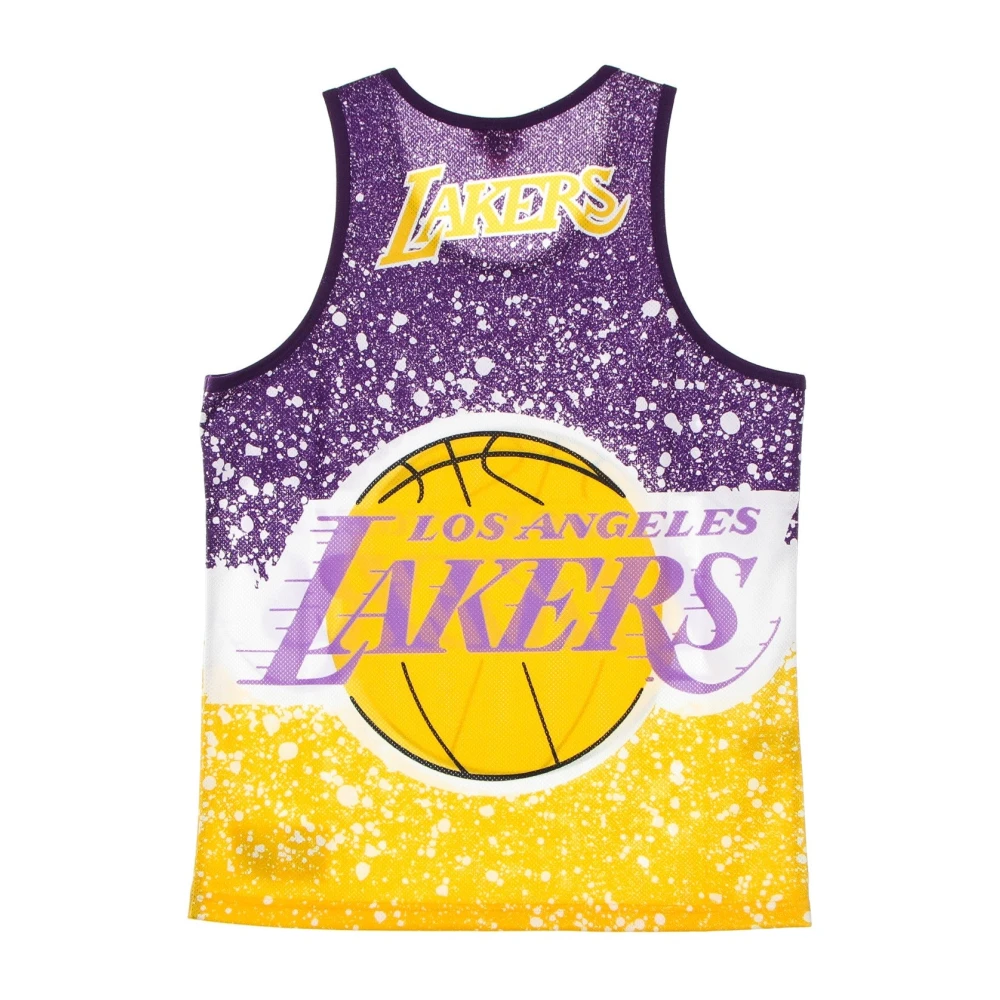 Mitchell & Ness NBA Jumbotron Tank Top Lakers Edition Multicolor Heren