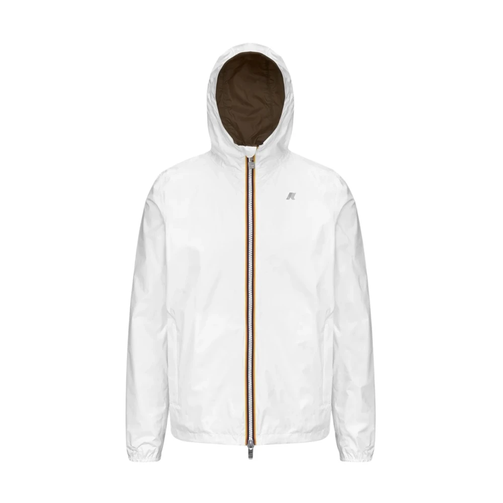 K-Way Uomo Bianco - Jake Plus.2 Reversible - Jackets - S