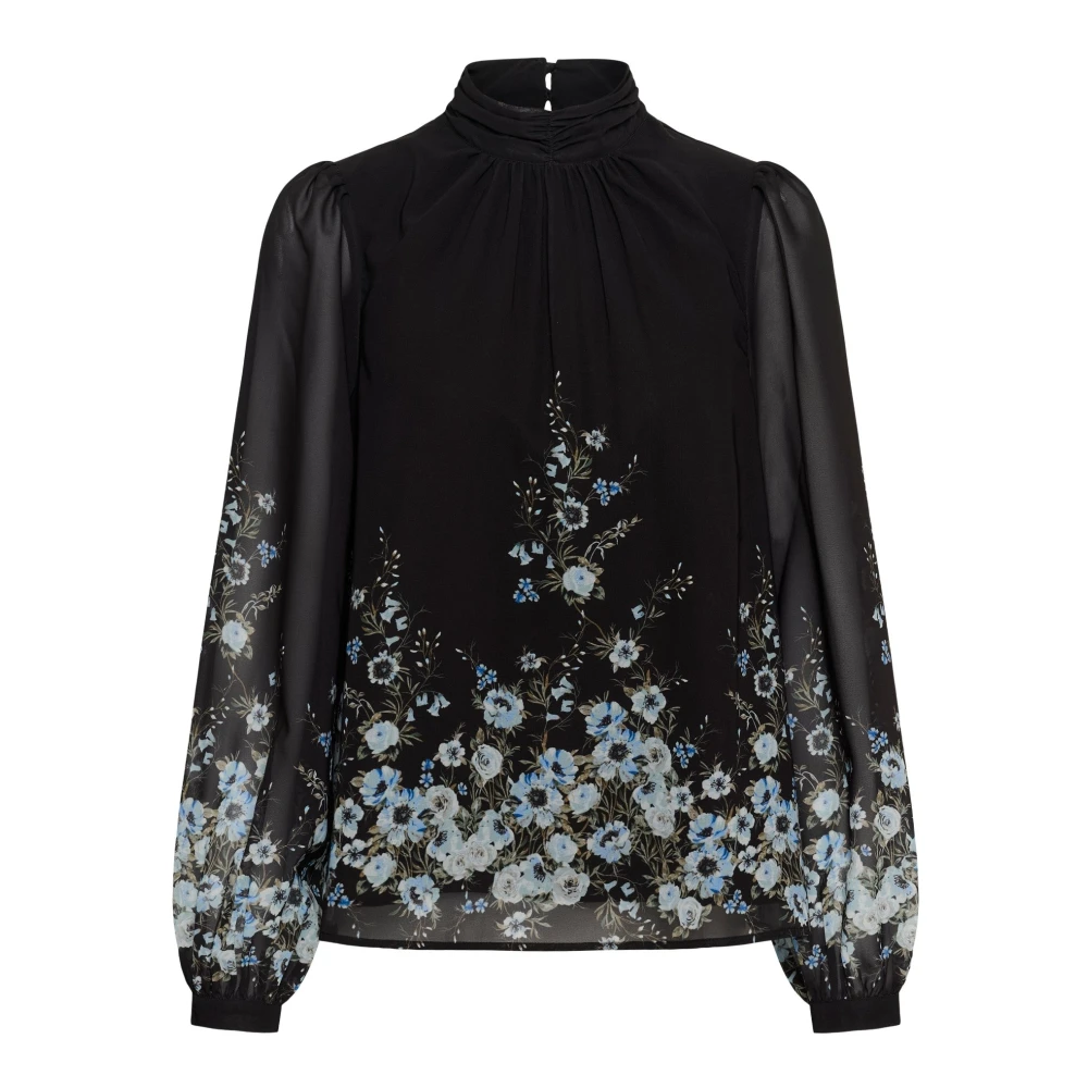 Saint Tropez , Damen, Blusen & Hemden, Schwarzk, S