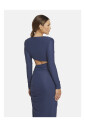 maxi-jurk-met-cut-out-design