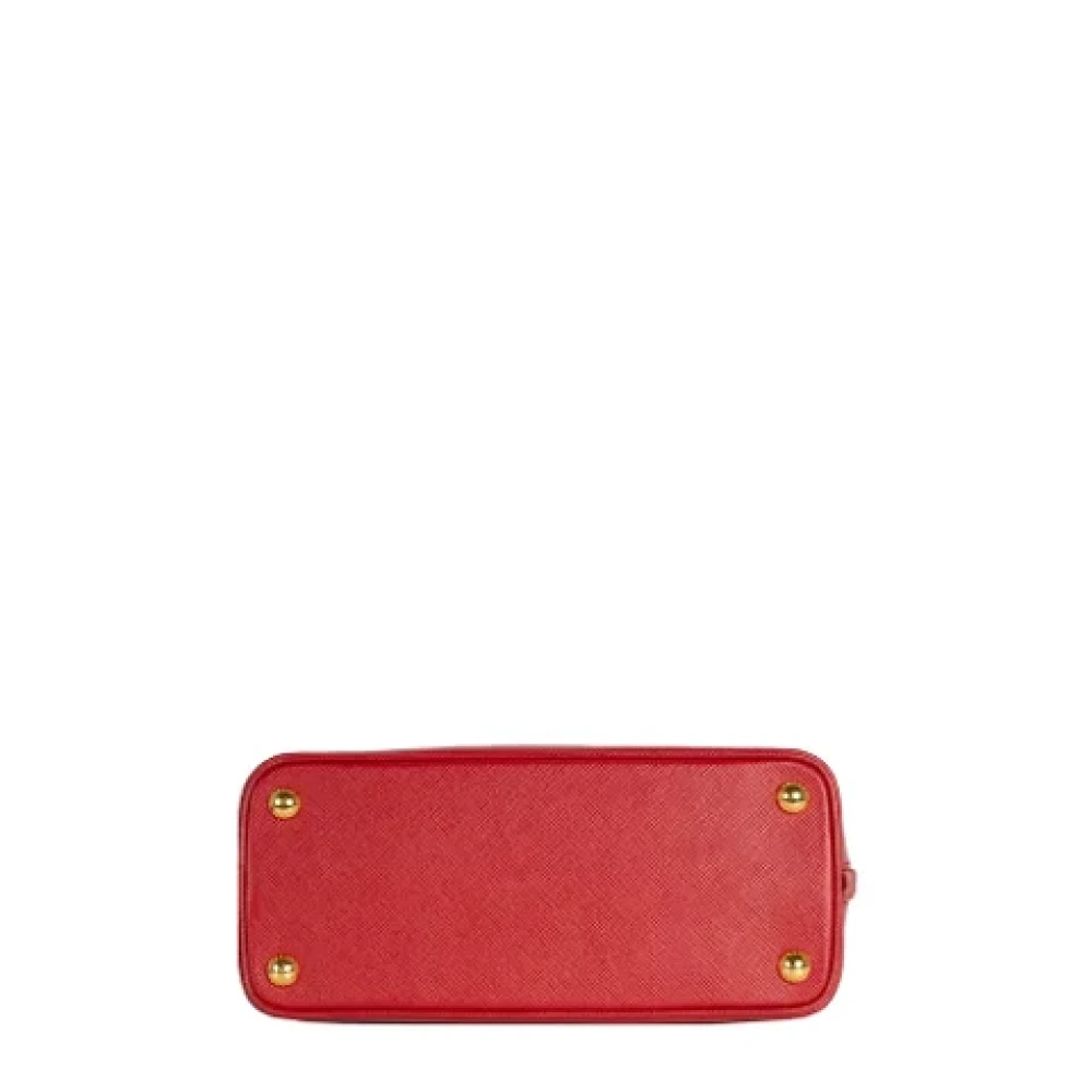 Prada Vintage Pre-owned Leather prada-bags Red Dames