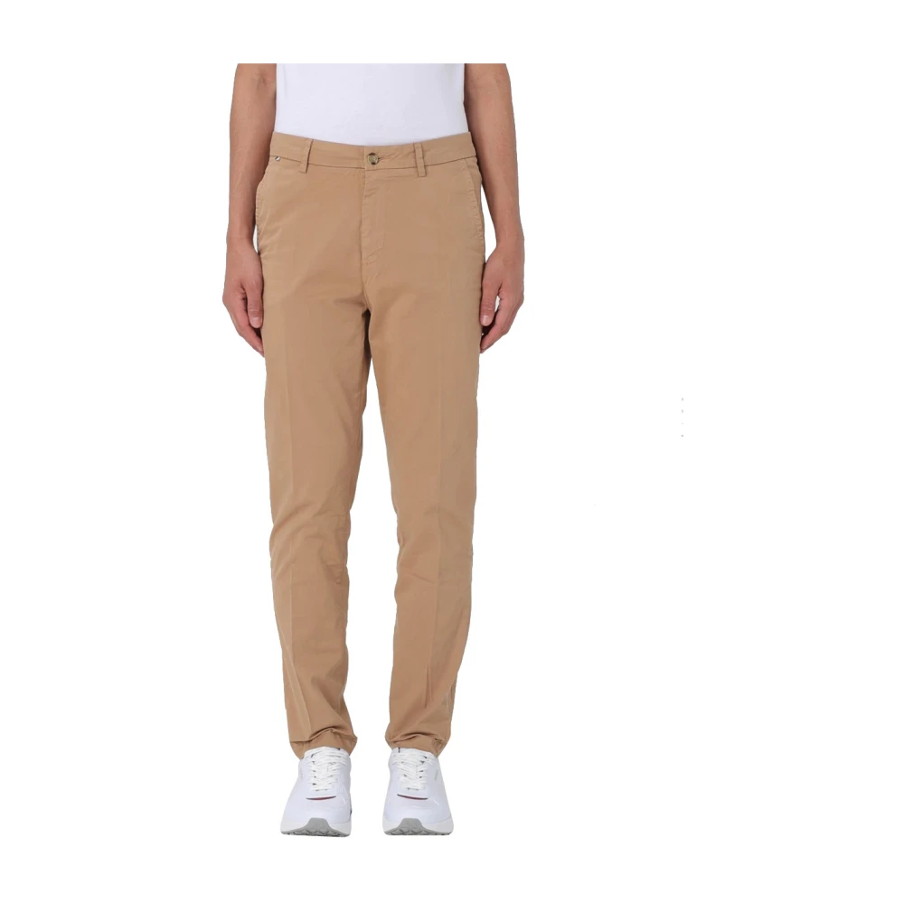 Hugo Men's Beige Chino Trousers Slim Fit - Chinos - 2XL - Trousers