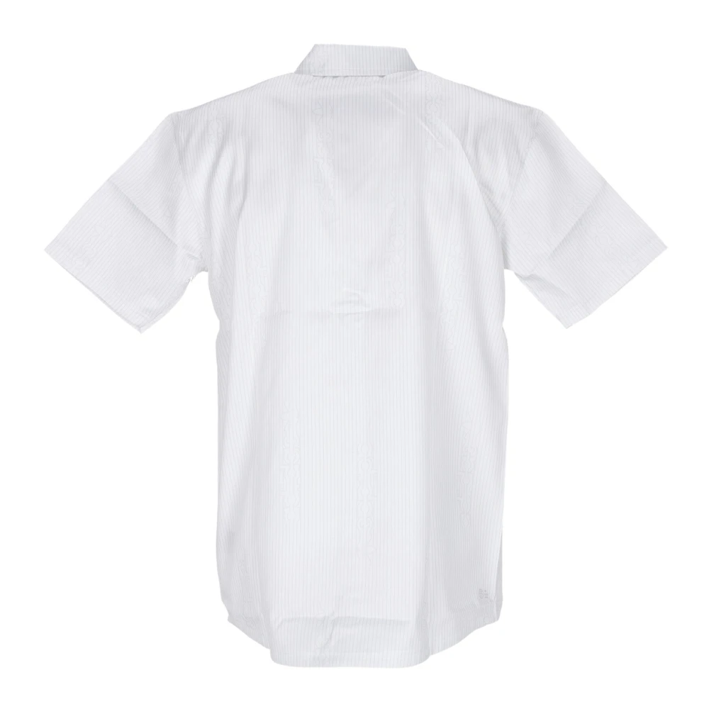 Adidas Satijnen Korte Mouw Shirt Wit Grijs White Dames