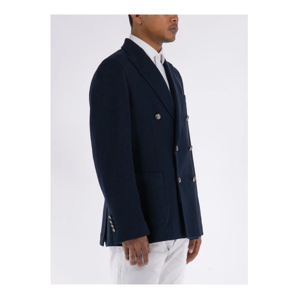 Circolo 1901 Dubbelbreasted jasje Blue Heren