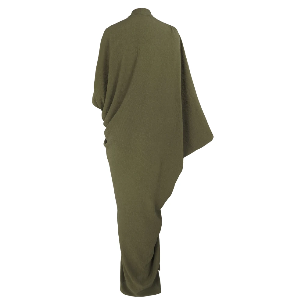 Cortana Mayu groene zijden jurk Green Dames