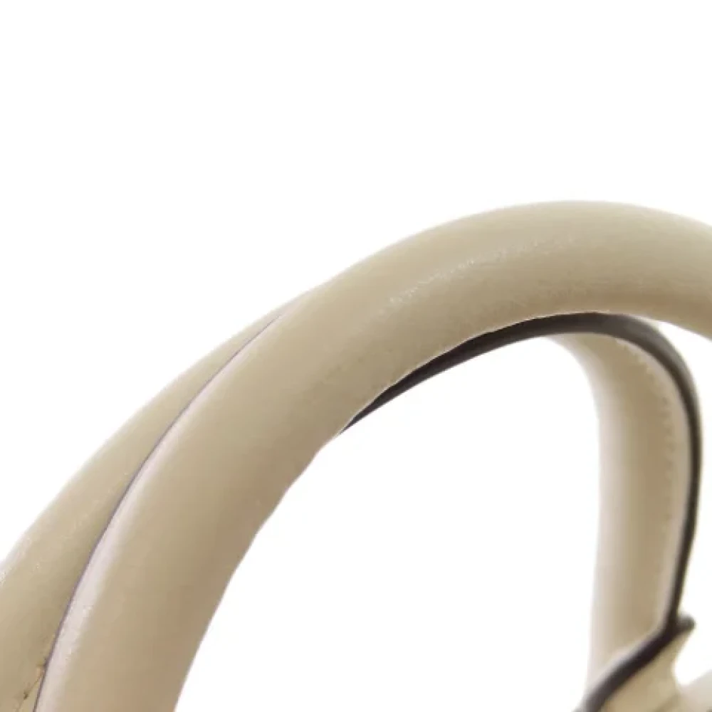 Coach Pre-owned Plastic handbags Beige Dames