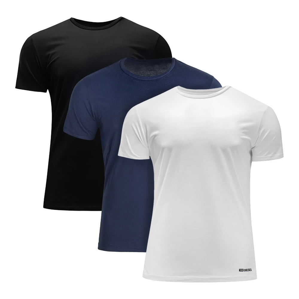 Diesel Heren T-shirts 3-pack Multicolor Heren