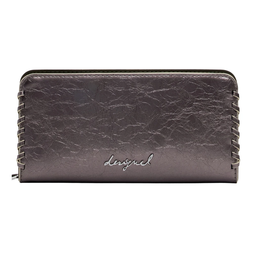 Desigual Damen Braun Fiona Tiny Zip Capsule Wallet